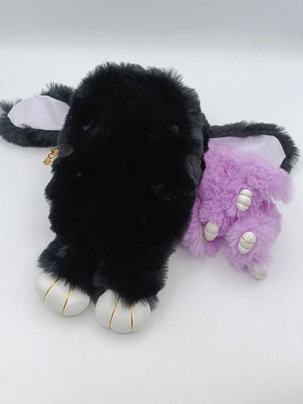 Buddle Rabbit Soft Sling Bag With Chain and Soft Keychain - Picture 5 of 5
